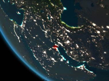 Kuveyt yörüngeden geceleri