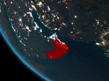 Umman yörüngeden geceleri