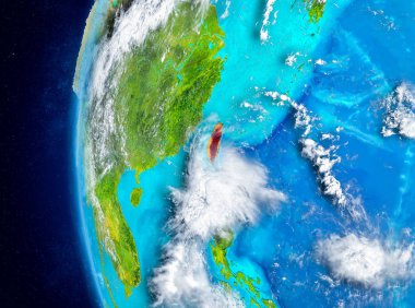 Uzaydan Dünya'Tayvan