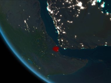 Cibuti yörüngeden geceleri