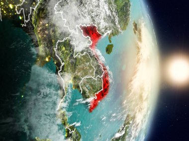Vietnam gündoğumu sırasında