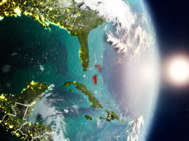 Bahamalar gündoğumu sırasında