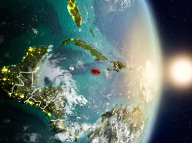 Jamaika gündoğumu sırasında