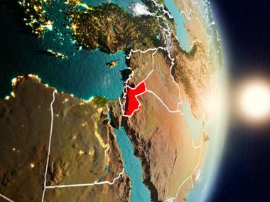 Jordan gündoğumu sırasında