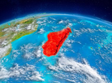 Madagaskar yeryüzünde