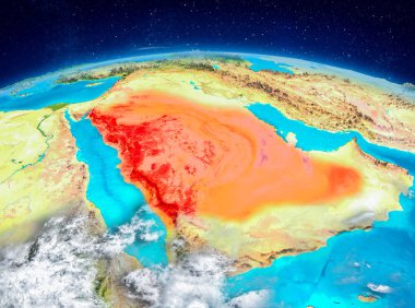Suudi Arabistan yeryüzünde