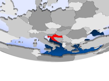 Hırvatistan dünya üzerinde