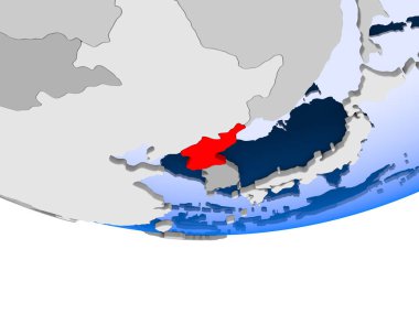 Kuzey Kore üzerinde Küre