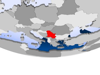 Dünya üzerinde Sırbistan