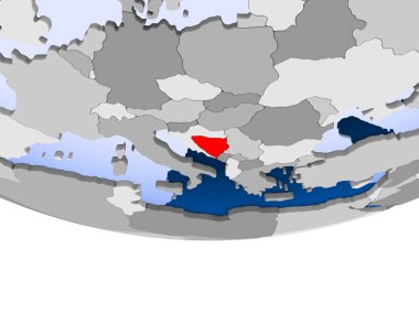Bosna ve Hersek üzerinde Küre