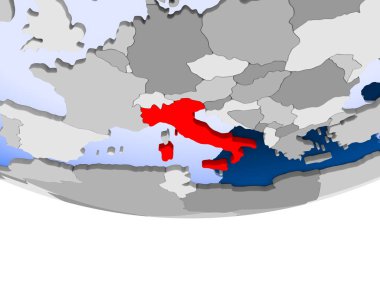 İtalya dünya üzerinde