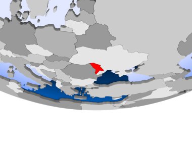 Moldova Globe