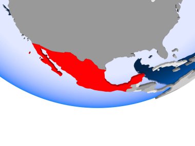 meksika dünya üzerinde