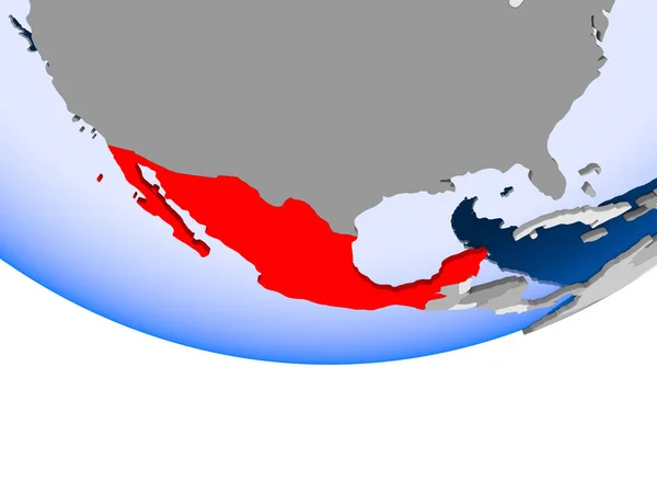 Meksyk na świecie — Zdjęcie stockowe