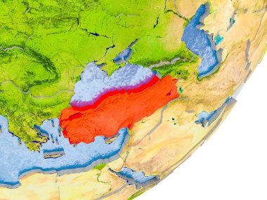 Türkiye Dünya Haritası