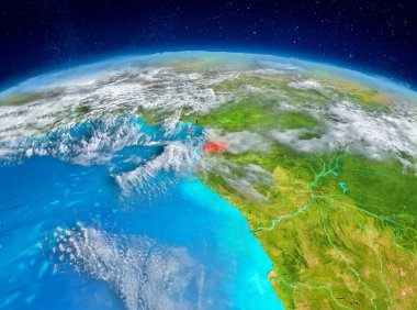 Ekvator Ginesi yeryüzünde