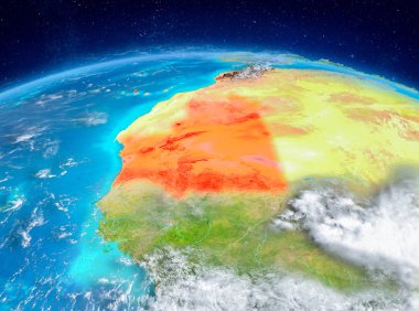 Moritanya yeryüzünde