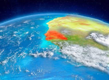 Senegal yeryüzünde