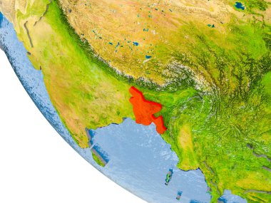 Bangladeş dünya üzerinde