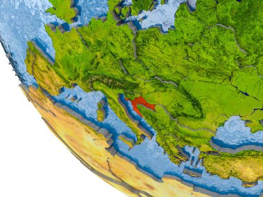 Hırvatistan dünya üzerinde