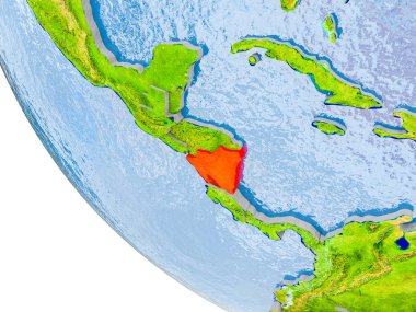 Nikaragua Globe