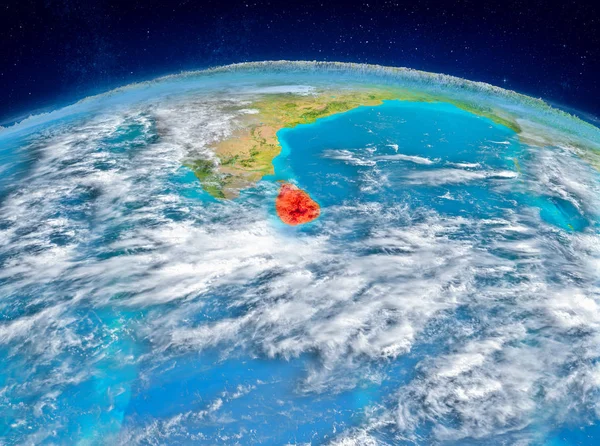 Sri Lanka yeryüzünde