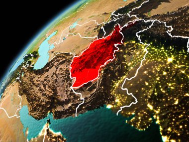Afganistan dünyadaki görünümünü akşam