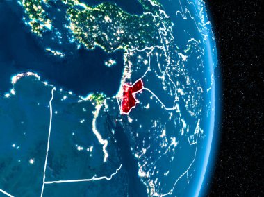 Kırmızı gece Jordan