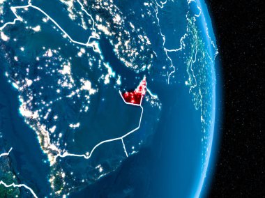 Kırmızı gece itibariyle Birleşik Arap Emirlikleri