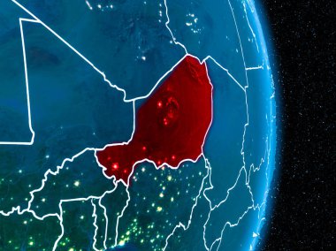 Nijer kırmızı gece