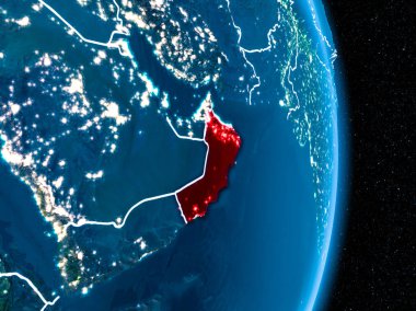 Kırmızı gece Umman