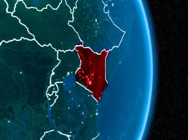 Kenya kırmızı gece