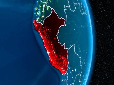 Kırmızı gece Peru