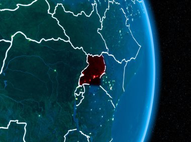 Uganda kırmızı gece