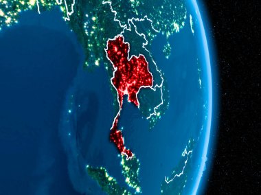 Tayland Kırmızı gece