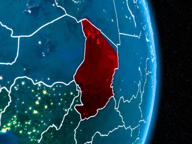 Chad kırmızı gece