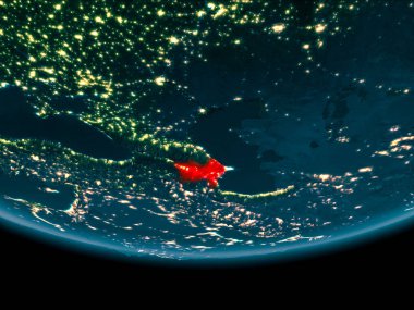 Gece boyunca Azerbaycan yeryüzünde