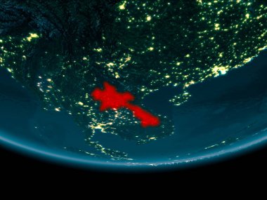Gece boyunca yeryüzünde Laos