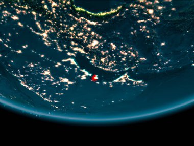 Gece boyunca yeryüzünde Katar