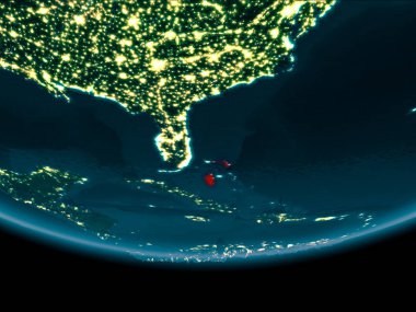 Gece boyunca yeryüzünde Bahamalar