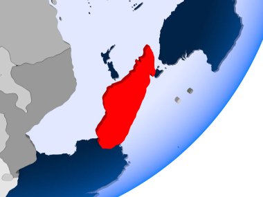 Madagaskar Haritası