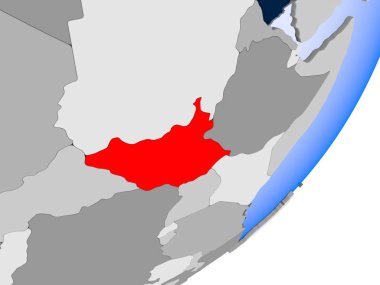 Güney sudan Haritası