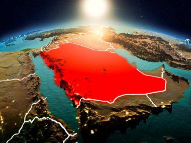 Suudi Arabistan yörüngeden Sunrise