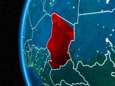 Chad gece yeryüzünde