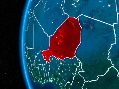 Nijer gece yeryüzünde