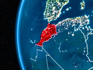 Fas gece yeryüzünde