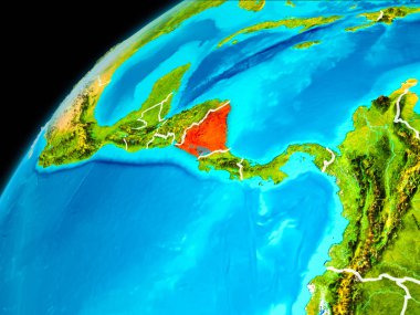 Uzaydan gelen Nikaragua