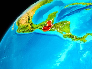 Uzaydan gelen Guatemala