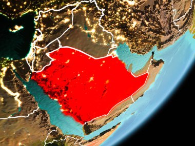 Yörünge görünümü, Suudi Arabistan