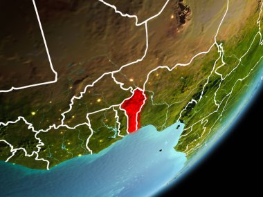 Benin yörünge görünümü